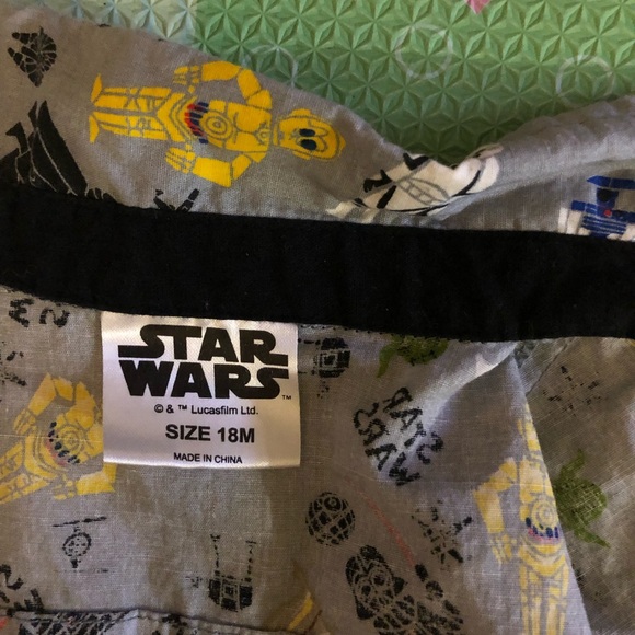 Star Wars kids button shirt - Picture 3 of 5
